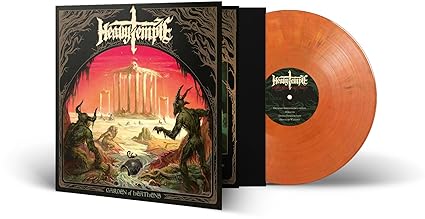 Garden of Heathens (Yellow/Black/Red Marble - Heavy Temple | VinylStation Radio