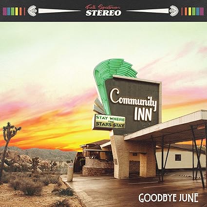Community Inn album & guitar plectrum) - Goodbye June | VinylStation Radio