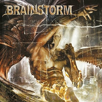 Metus Mortis (yellow-black marbled in - Brainstorm | VinylStation Radio