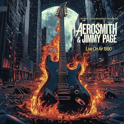 LIVE ON AIR 1990 - AEROSMITH & JIMMY PAGE | VinylStation Radio